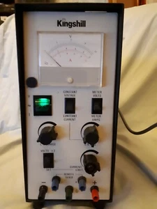Quality Vintage Kingshill Electronic Stabilised Power Supply -OUTPUT 18VDC - 10A - Picture 1 of 12