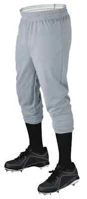 NWT WILSON Baseball Pant WTA4204, Large, Gray, Pull Up Softball - Image 1 of 4