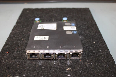 Dell Quad Port Gigabit Ethernet LAN Adapter Intel I350-t rNDC DP/N: 0R1XFC - Bild 1 von 3