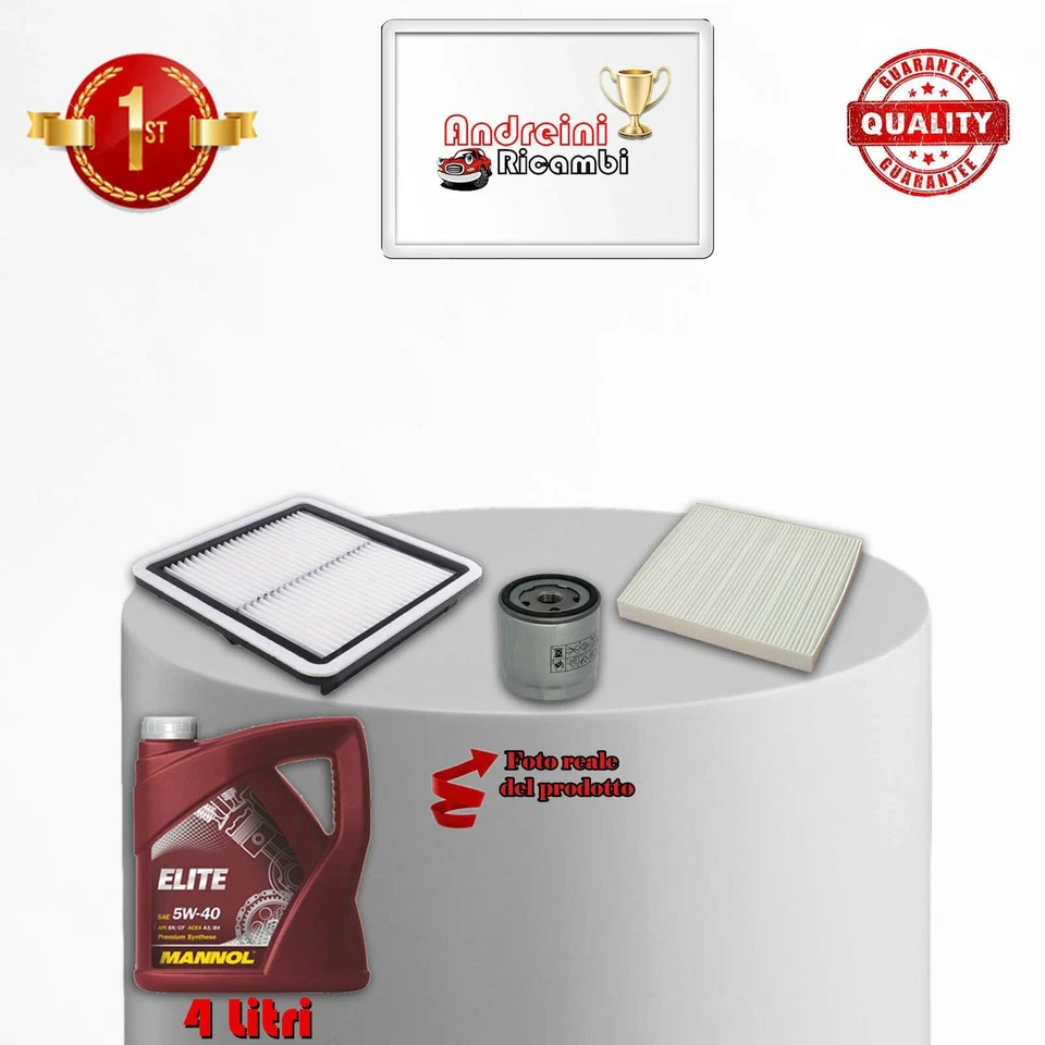 Kit Inspección 3 Filtros Y Aceite para Subaru Legado IV 2.0 101KW 138CVA 2003- > - Imagen 1 de 1