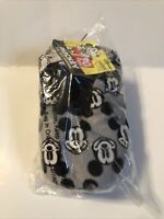 Disney Authentic Mickey Mouse Kids Soft Plaid 3D Slippers Size 7/8 9/10 NWT