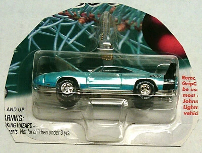 Dodge Daytona 1969 Johnny Lightning adorno de vacaciones nuevo en caja Foto 1 de 4