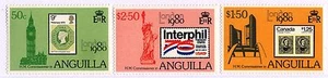 ANGUILLA - 1980 - Londra 1980. Esposizione filatelica internazionale - Picture 1 of 1