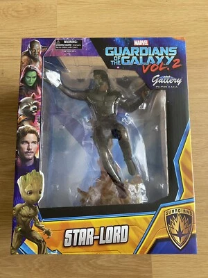 Diamond Select Gallery Guardians Of The Galaxy Star-Lord Figure MIB New!! - image 1 of 4