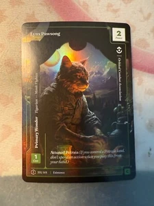 Wonders of the First Existence 1st Edition Formless Foil Lynx Pawsong #351/401 - Picture 1 of 2