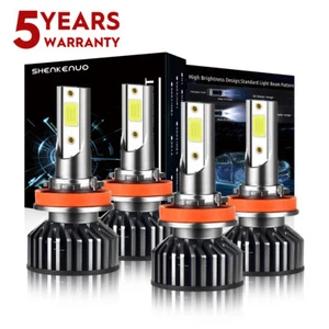 Kit combinado de 4 bombillas LED de haz alto y bajo 6000 k para Nissan Altima 2007-2018 - Imagen 1 de 14