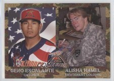 2014 Salem-Keizer Volcanoes Stars and Stripes Patriotic Tribute Geno Escalante