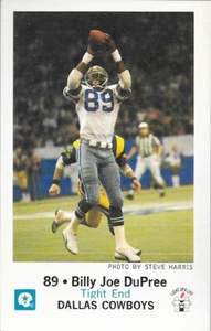 1979 Dallas Cowboys Police #89 Billy Joe DuPree - Dallas Cowboys - Bild 1 von 2