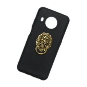 Custodia per Nokia X10 / X20 metallo testa di leone anello dito supporto supporto cover TPU morbida - Foto 1 di 4