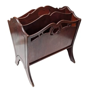Carrito porta cargador Butler Style 806 caoba 4 compartimentos - Imagen 1 de 16