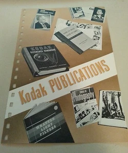 Vintage Kodak Camera Advertising Sales Brochure - Publications - 1948 - Picture 1 of 5