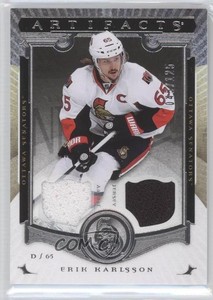 2015-16 Upper Deck Artifacts Materials /125 Erik Karlsson #50