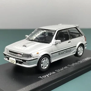 Mini Car Toyota Starlet Turbo S 1986 1/43 Scale Box Display Diecast vol 187 - Picture 1 of 14