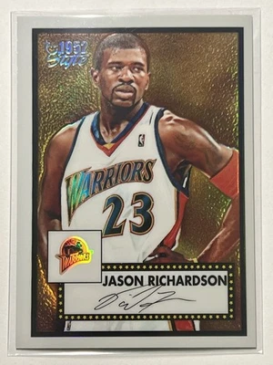 2005-06 Topps Jason Richardson #103 1952 Style Chrome Refractors /299 Warriors - Image 1 of 2