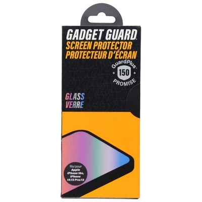 Gadget Guard Glass Screen Protector for Apple iPhone 16e/14/13 Pro/13 - Image 1 of 2