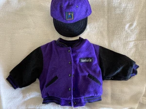 Pleasant Company  American Girl of Today Doll Purple Varsity Jacket And Hat 1995 - Picture 1 of 7