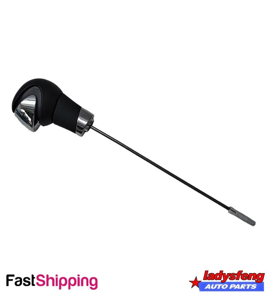 Perilla de palanca de cambios automática de cuero para MINI Cooper R56 R57 R58 R59 R60 R61 Foto 1 de 4