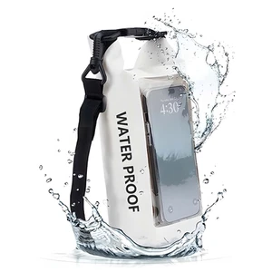 2L Waterproof Dry Bag With Phone Pouch For Kayaking Boating Beach Fun - Picture 1 of 13
