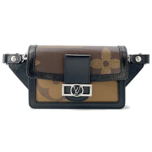 LOUIS VUITTON Bumbag・Dauphine Monogram Giant/Monogram Giant Reverse Noir M... - Picture 1 of 15