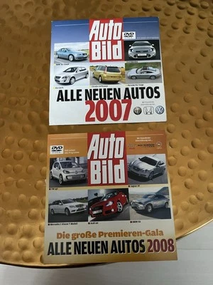 AutoBild Video DVD Premieren 2007 + 2008 Neue Autos VW Jaguar Mercedes Audi BMW - Bild 1 von 2