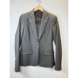 Theory Gabe B Tailored Blazer Damen grau Größe 6 Arbeitsjacke - Bild 1 von 6