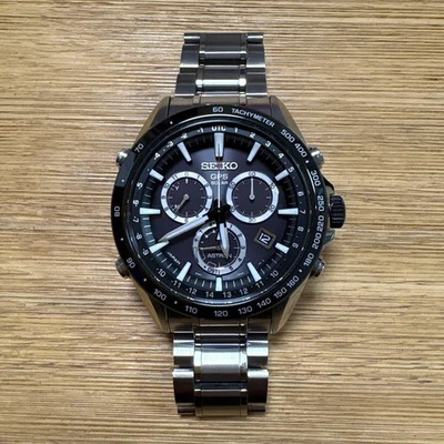 SEIKO Astron GPS Solar Chronograph SBXBO11 Watch Stainless Steel Case - Image 1 of 4