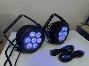 Chauvet Pro Colordash Par Hex 7 LED DMX RGBWA+UV Stage Color Wash Light Fixture - Picture 1 of 16