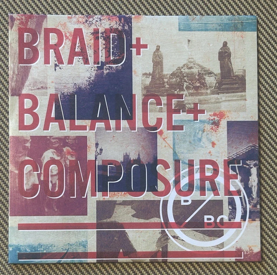 Braid + Balance + Composure S/T Teal Vinyl 7" EP Rare Unplayed See Photos! NSR!! - Image 1 of 4