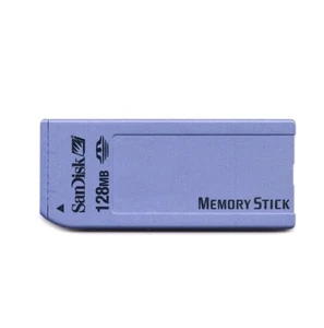 SanDisk Memory Stick 128MB SDMS-128 Camera Memory Card For Sony - Picture 1 of 2