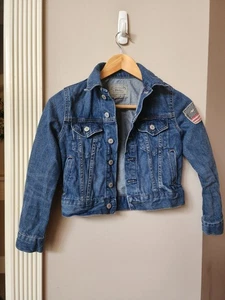 Polo Ralph Lauren EE. UU. Bandera Parche Denim Chaqueta Juvenil Pequeña 8 Jean Chaqueta Niños - Imagen 1 de 8