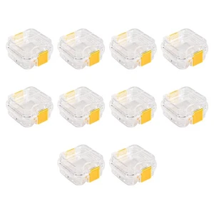 BoîTe à Dents en Plastique pour ProthèSe Dentaire 10 PièCes avec Film BoîTe6280 - Bild 1 von 7
