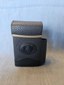 Vintage Black Pebbled Leather Kathie Lee Collection Cigarette And Lighter Holder - Picture 1 of 8