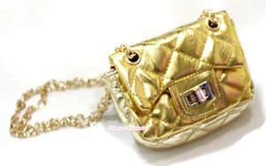 Optional Color Metal Chain Buckle Girl Handbag Kid Shoulder Bag Children Purse - Picture 1 of 10