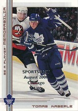 2000-01 BAP Memorabilia Chicago Sportsfest Copper #254 TOMAS CABERLE - x/10