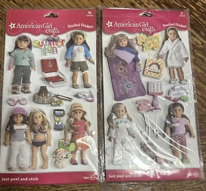 American Girl Doll Crafts Sticker 3D NEW Scrapbooking Summer Fun Slumber Party - Picture 1 of 5