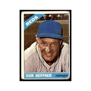 1966 Topps (Damaged) Don Heffner Baseball Cards #269 - Picture 1 of 3
