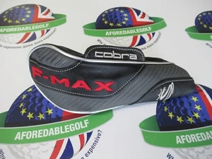 used cobra f-max black/grey/red hybrid/rescue head cover - Picture 1 of 2