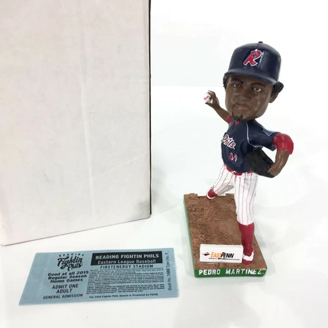 Pedro Martinez Reading Phillies Bobblehead MILB MLB SGA Philadelphia Phils HOF Cover