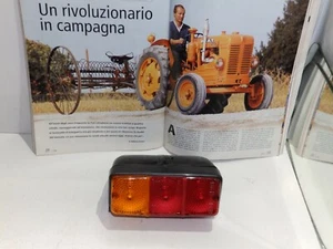 TRATTORI VARI FANALE POSTERIORE ROSSO / ARANCIO ORIGINALE LEART - Picture 1 of 3