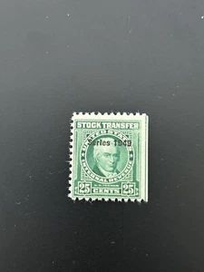 RD 293 Stock Transfer F-VF MNH Overprint 1949 - Picture 1 of 1