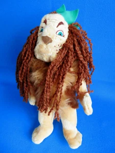 THE WIZARD OF OZ 11" tall COWARDLY * LION ZEKE DOLL soft toy plush VINTAGE 2004 - Picture 1 of 5