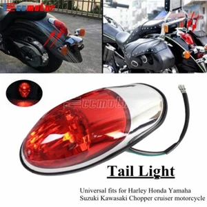 Rear Tail Light Red Lens For Kawasaki Vulcan 800 900 VN900 Classic Vulcan 1500 - Picture 1 of 11