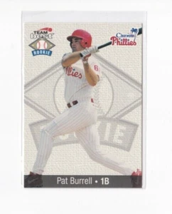 PAT BURRELL 1999 TEAM BEST BASEBALL CLEARWATER PHILLIES ROOKIE CARD-SHIPS FREE - Picture 1 of 24