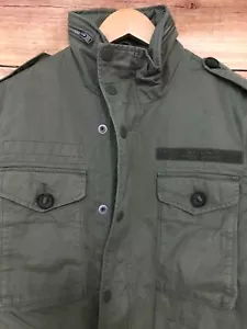 Superdry Khaki Green Rookie Combat Jacket - Picture 1 of 5