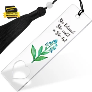 Inspirational Bookmarks Gifts for Women Graduation Gifts for Women Writers Book - Picture 1 of 6