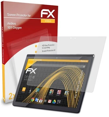 2x Protezione Pellicola dello Schermo per Archos 101 Oxygen opaco&antiurto - Immagine 1 di 4