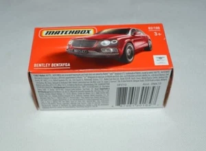 MATCHBOX 2022 POWER GRAGS - BENTLEY BENTAYGA RED - Bild 1 von 3