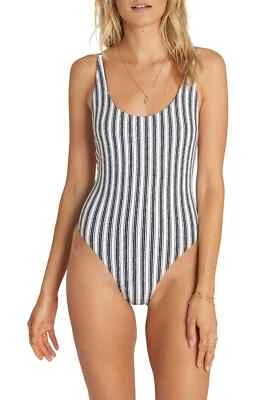 Traje de baño Billabong L6903 para mujer a rayas marfil ponerse en línea una pieza talla grande Foto 1 de 2