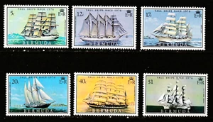 BERMUDAS ~ Scott 337-342 ~ Barcos altos ~ Juego completo ~ En muy buen estado/xf nh & vlh ~ como nuevo - Imagen 1 de 1