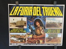 1983~Thunder~MARK GREGORY~BO SVENSON~RAiMUND HARMSTORF~ Orig. Mexican Lobby Card